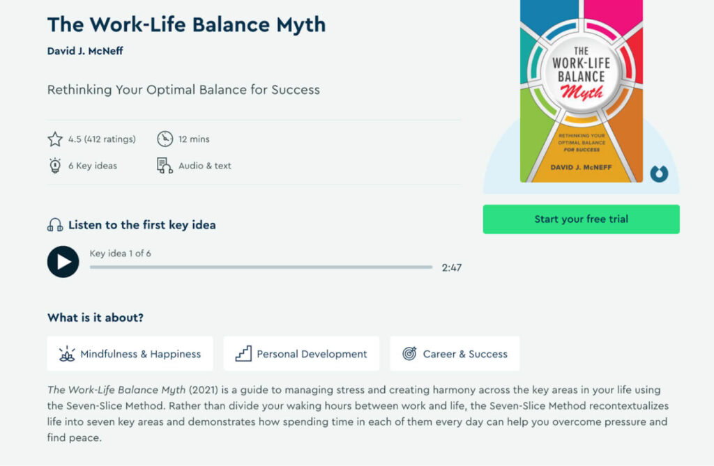 blinkist book